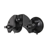 RAM Mount - Dual Articulating Suction Cup Base with 1" Ball Base - RAM-B-189B-PIV1U