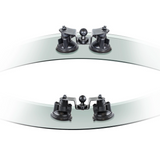 RAM Mount - Dual Articulating Suction Cup Base with 1" Ball Base - RAM-B-189B-PIV1U