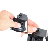 RAM Mount - Dual Articulating Suction Cup Base with 1" Ball Base - RAM-B-189B-PIV1U