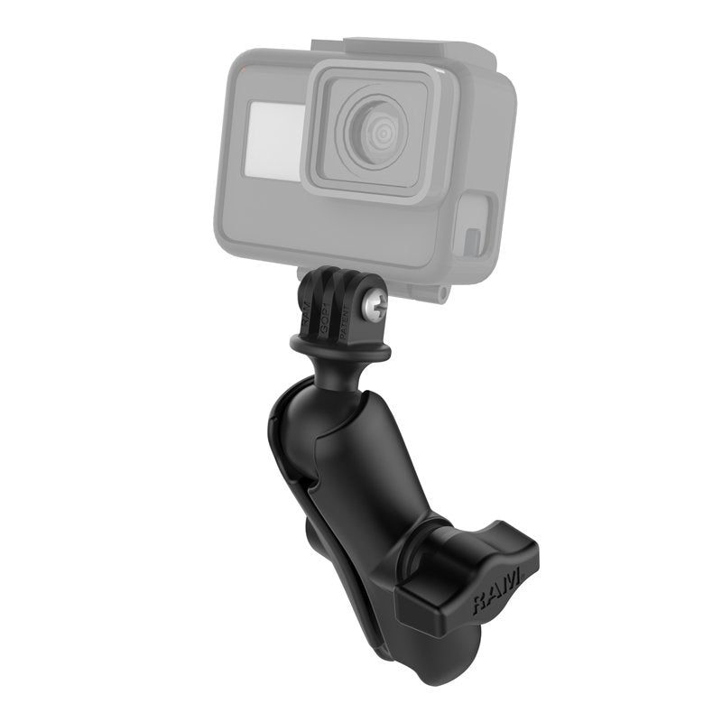 RAM Mount - GoPro Hero Adapter with Double Socket Arm - RAM-B-202-GOP1-201U