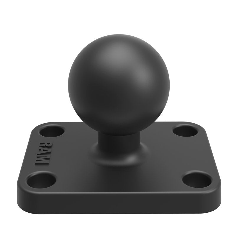 RAM Mount - 1.5" x 2" Rectangle Base with 1" Ball - RAM-B-202U-152