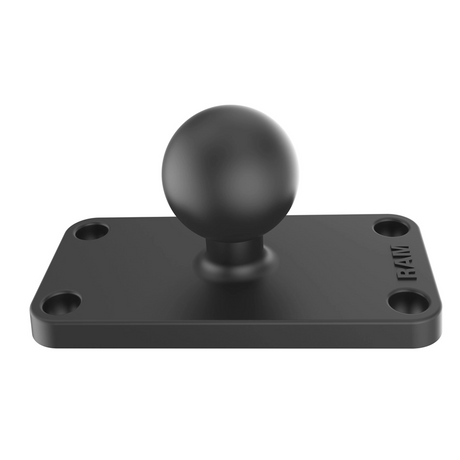 RAM Mount - 1.5" x 3" Rectange Base with 1" Ball - RAM-B-202U-153