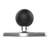 RAM Mount - Chrome Diamond Base with 1" Ball - RAM-B-238CHU