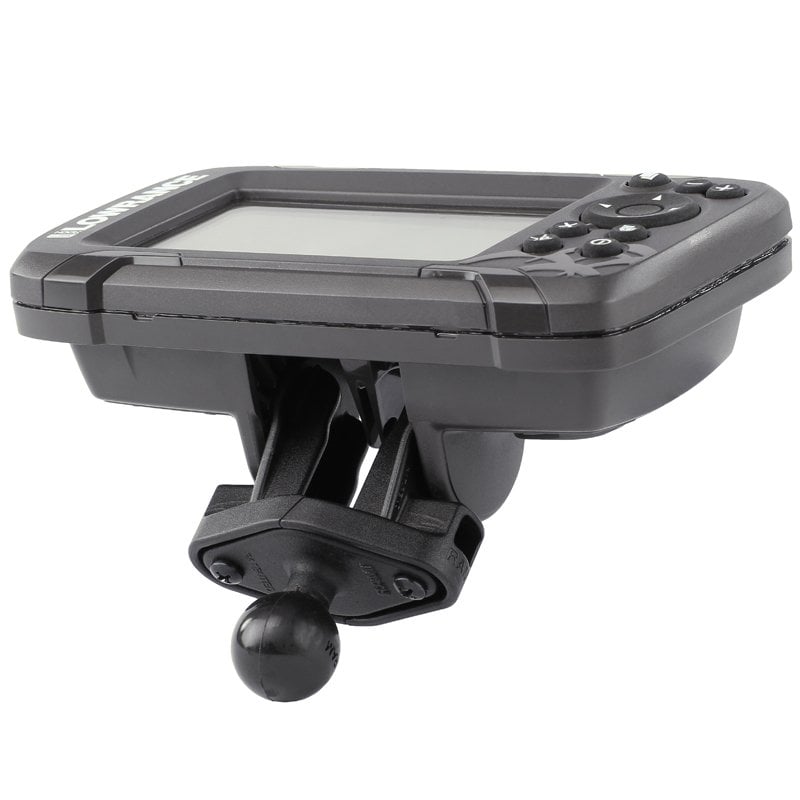 RAM Mount - Fishfinder Mount for Lowrance Hook2Series - 1" Track Mount - RAM-B-LO12-354-TRA1