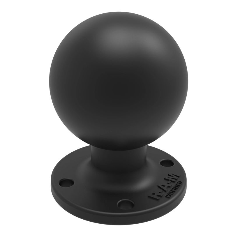 RAM Mount - D Size 2.25" Ball on Round Plate with AMPS Hole Pattern - RAM-D-254U