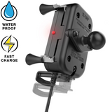 RAM Mount - Tough-Charge Waterproof Wireless Charging Holder with Charger - RAM-HOL-UN12WB-V7M