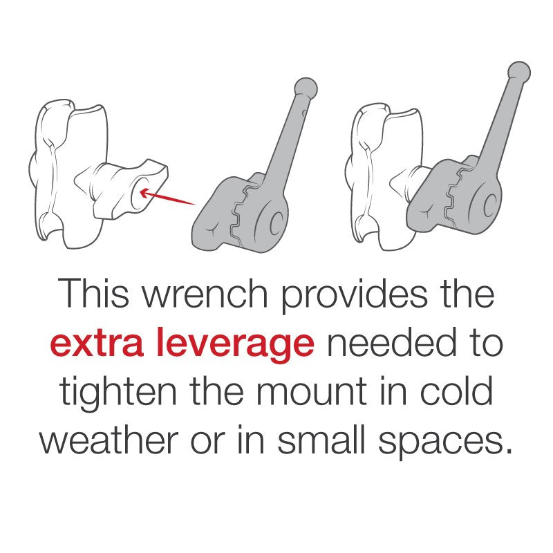 RAM Mount - Handle Wrench for "D" Size Ball Arms & Mounts - RAM-KNOB9HU