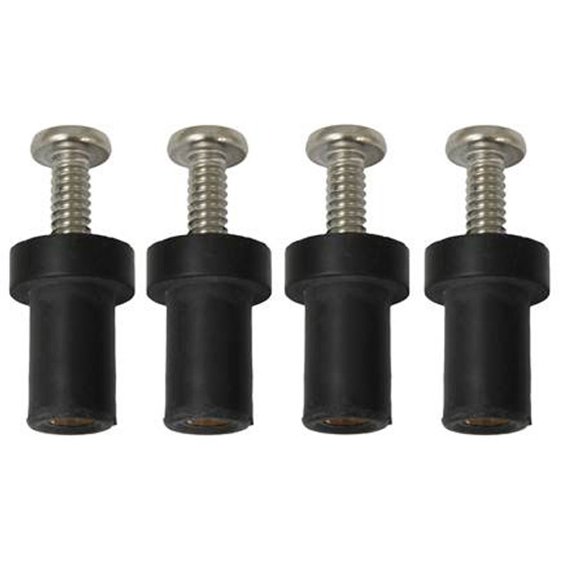 RAM Mount - Mari-Nut Rubber Expansion Brass Nuts - 4 Pack - RAM-MARI-NUT-4U