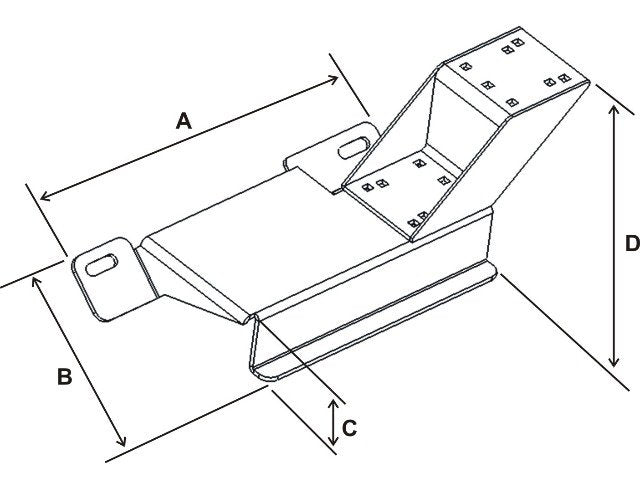 Ram Mount - No-Drill Vehicle Laptop Base for 97-15 Ford Expedition - RAM-VB-110