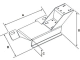 Ram Mount - No-Drill Vehicle Laptop Base for 97-15 Ford Expedition - RAM-VB-110