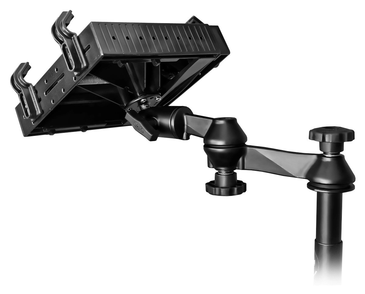 RAM Mount - No-Drill Laptop Mount Vehicle System for 17-20 Ford F-Series + More - RAM-VB-195-SW1