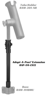 RAM Mount - Adapt-A-Post 15" Extension Pole - RAP-114-EX12