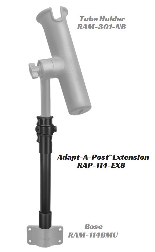 RAM Mount - Adapt-a-Post 11" Extension Pole - RAP-114-EX8