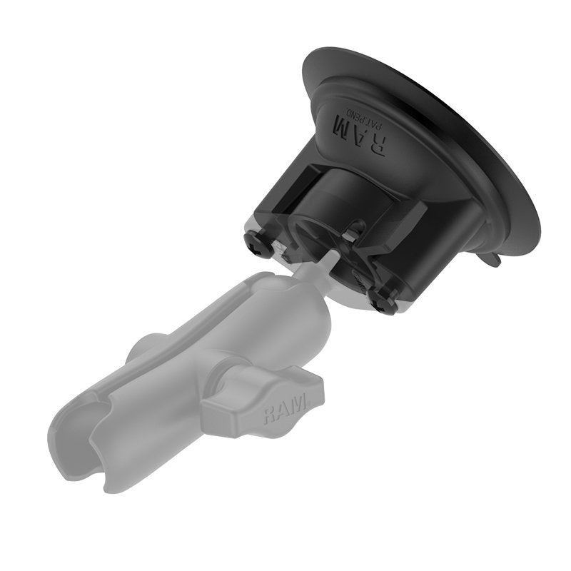 RAM Mount - 3.3" Suction Cup Base with Twist Lock - RAP-224-1U