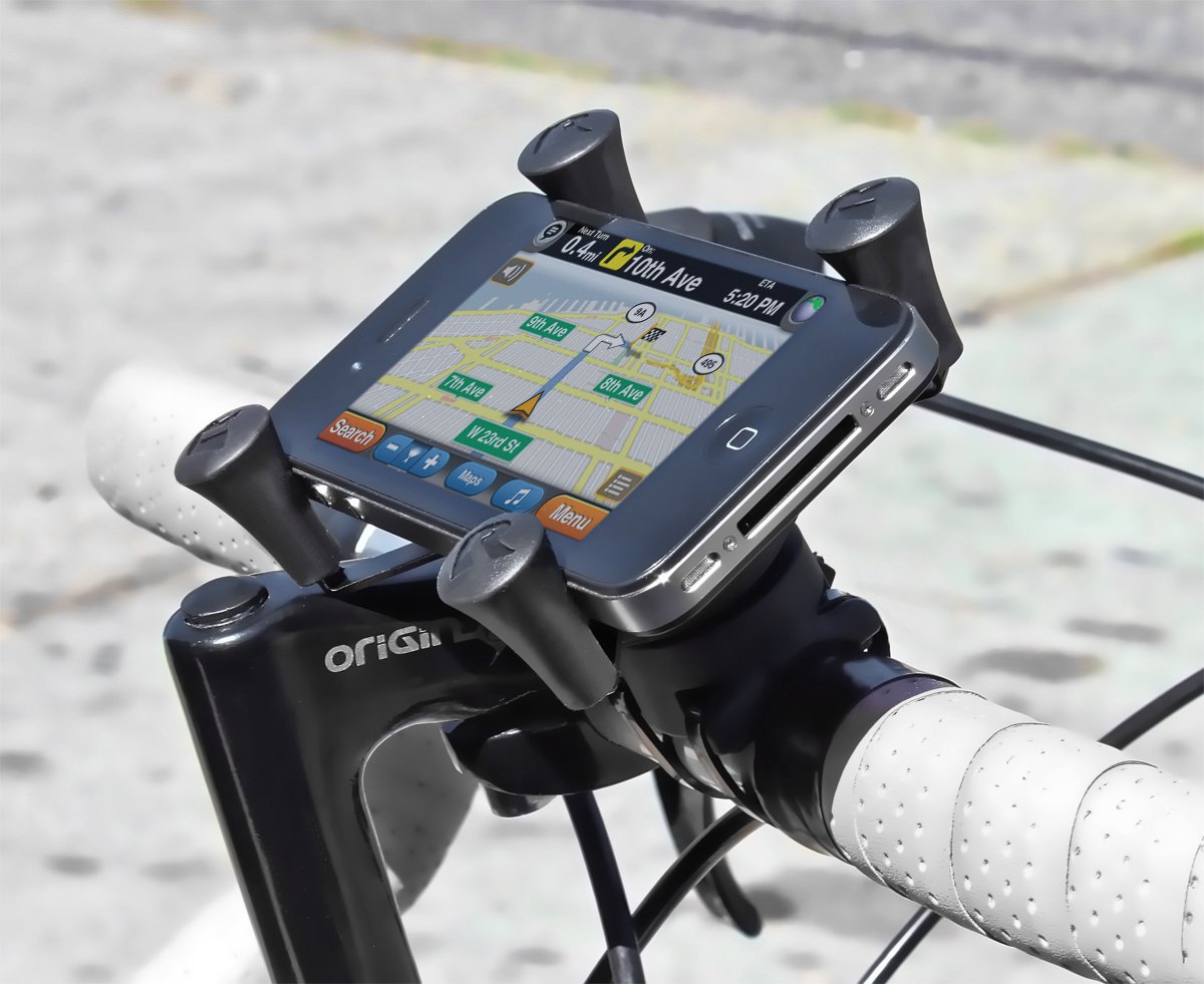 RAM Mount - EZ-ON/OFF Bicycle Mount w/Universal X-Grip Cell Phone Holder - RAP-274-1-UN7U