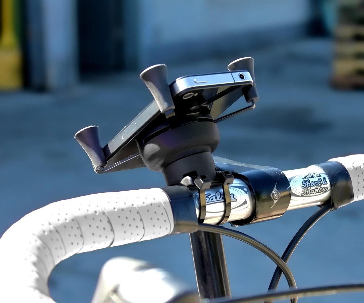 RAM Mount - EZ-ON/OFF Bicycle Mount w/Universal X-Grip Cell Phone Holder - RAP-274-1-UN7U