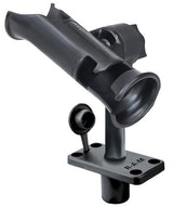 RAM Mount - RAM Tube Jr. Fishing Rod Holder with Standard 6" Length Post Spline & Flush Mounting Base - RAP-390-FU