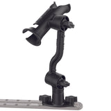 RAM Mount - RAM Tube Jr. Rod Holder with Spline Post, Extension Arm and Track Base - RAP-390-PA-421