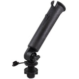 RAM Mount - Tough-Tube Fishing Rod Holder with 3" Length Spline Post & Flush Mounting Base - RAP-394-SSF