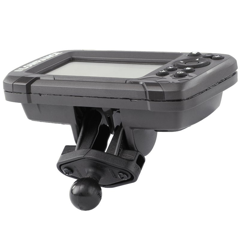 RAM Mount - B Size 1" Fishfinder Mount for the Lowrance Hook2 Series - RAM-B-101-LO12