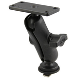 Ram Mount - RAM 1" Ball Mount with Track Ball Base & 1.5" x 3" Plate for the Humminbird Helix 5 ONLY - RAP-B-202-153-354-TRA1U