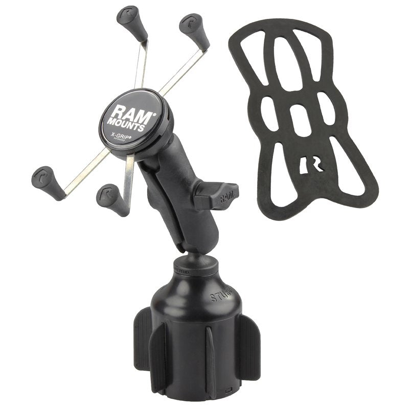 RAM Mount - RAM X-Grip Large Phone Mount w/RAM Stubby Cup Holder Base - RAP-B-299-4-UN10U