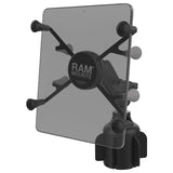 RAM Mount - RAM X-Grip for 7"-8" Tablets w/RAM Stubby Cup Holder Base - RAP-B-299-4-UN8U