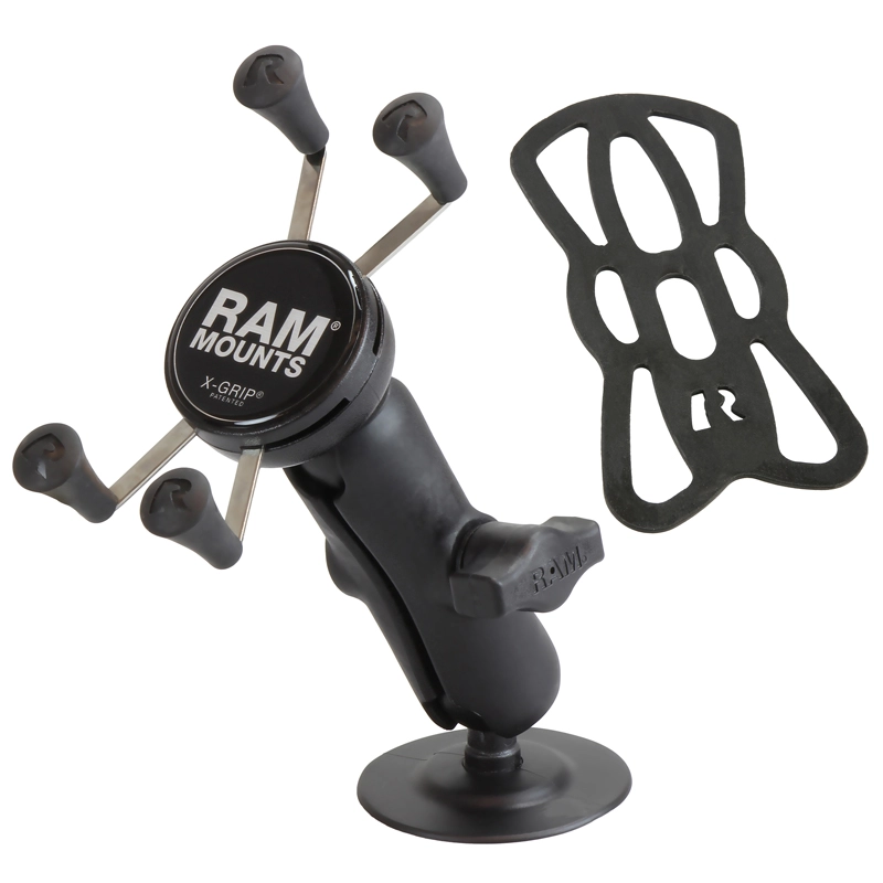 RAM Mount - RAM X-Grip Phone Mount with Flex Adhesive Base - RAP-B-378-UN7U