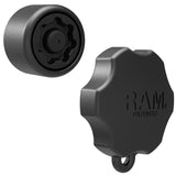 RAM Mount - Mixed Combination Pin-Lock Security Knob & Key Knob for 1" Diameter B Size Arms - RAP-S-KNOB3U