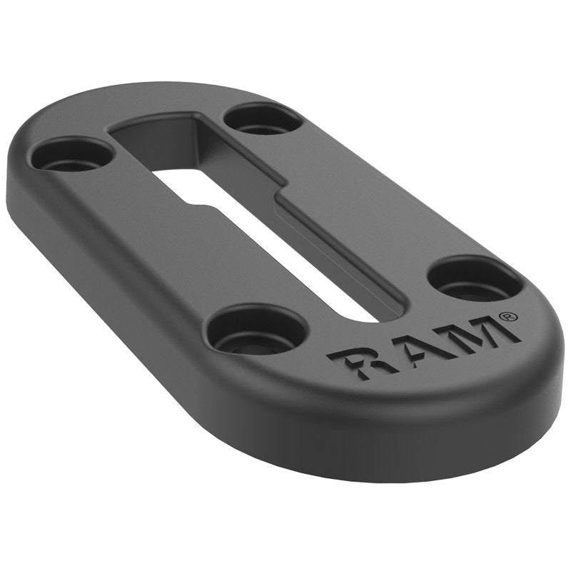 RAM Mount - Top-Loading Composite Tough-Track Overall Length: 3.75" - RAP-TRACK-A2U