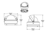 Ritchie - Explorer Compass - Surface Mount - White - S-53W