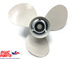 Yamaha - Aluminum OEM Outboard Propeller - 3 Blade - 11-3/4" x 10G - 663-45954-01-00