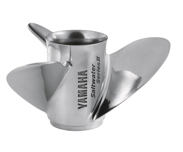 Yamaha Y Series Saltwater Series II Stainless Steel Propeller - 3 Blade - 16 Dia - 25 Pitch - RH Rotation - 6GR-45930-00-00