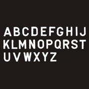 Seachoice - 3" Gothic Letters - White - V - 74721