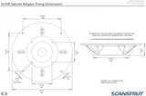 Scanstrut - SC45R Satcom Mount - SC45R