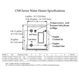 Raritan - Hot Water Heater without Heat Exchanger - 12-Gallon - 120v - 171201