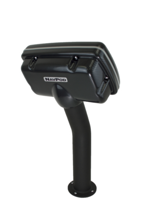 NavPod - PedestalPod w/RAM Mount Pre-Cut f/Lowrance HDS-9 Gen2 Touch, HDS-9 Gen3  HDS-9 - Carbon Black - PED4600-08-C