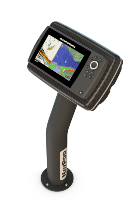 NavPod - PedestalPod Pre-Cut f/Humminbird HELIX 7 - Carbon Black - PED4500-05-C