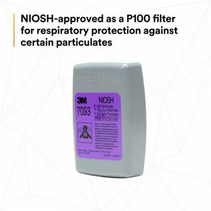 3M - Particulate Filter P100 - 12 Count - 7093