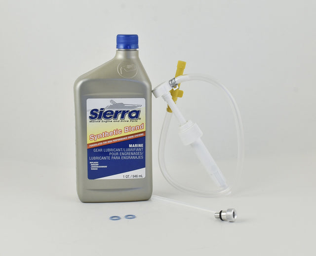 Sierra - Synthetic Blend Gear Lube Kit for Mercury - w/ Gear Lube Pump - PVLK5030