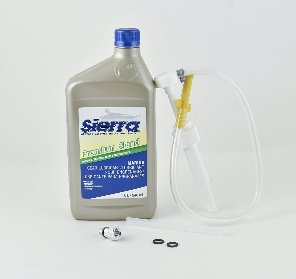 Sierra - Premium Blend Gear Lube Kit for Yamaha Outboard - w/ Gear Lube Pump - PVLK5024