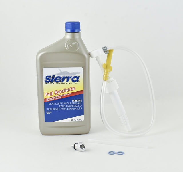 Sierra - Full Synthetic Gear Lube Kit for Mercury - w/ Gear Lube Pump - PVLK5032