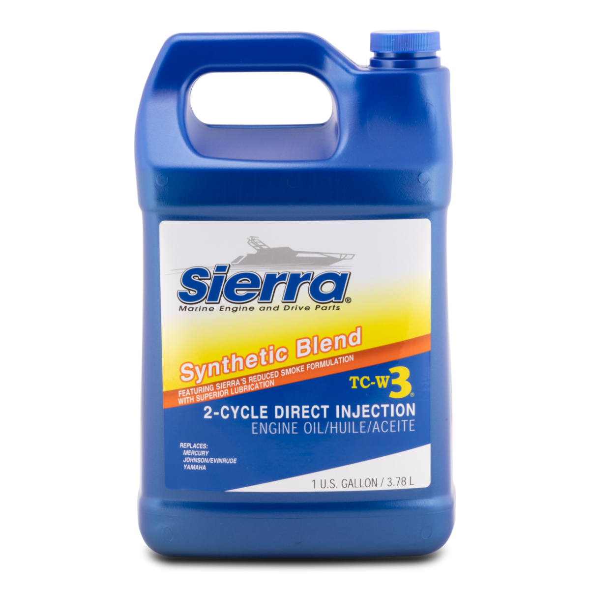 Sierra - TC-W3 Direct Injection 2-Stroke Marine Oil - Synthetic Blend - Gallon - 95303