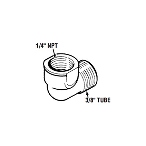 SeaStar - Elbow Tube Fittings - 3 Pack - HF5538