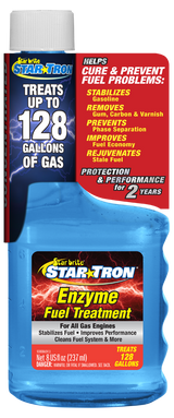 Starbrite - Star Tron Enzyme Fuel Treatment - Concentrated Gas Formula - 8 oz. - 4 Pack - 93008