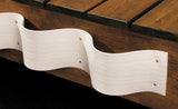 Taylor Made - The "Wave" Dock Gard - Heavy Duty PVC Strip - 5" x 25' - White - 46069