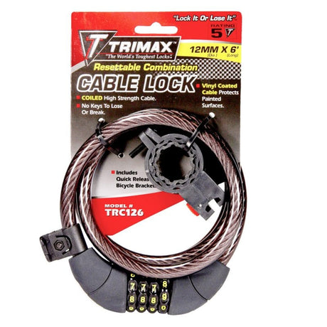 Trimax Locks - Quadra-Braid Locks - TRC126