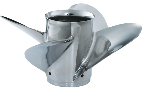 Yamaha - M/T Series Turbo Ultima 4 Propeller - 4 Blade - 14-1/4" x 22 - RH - MAR-14422-UR-E0