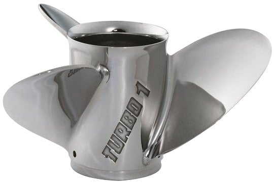 Yamaha M/T Series Turbo 1 Stainless Steel Propeller - 3 Blade - 14.25 Dia - 15 Pitch - RH Rotation - MAR-14213-TR-E0