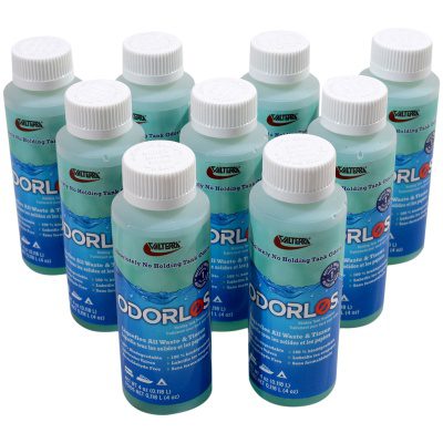 Valterra - Odorlos Holding Tank Treatment - 4 oz. Bottle - 9-Pack - V77001